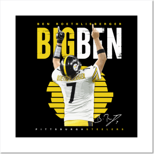 Ben Roethlisberger Posters and Art